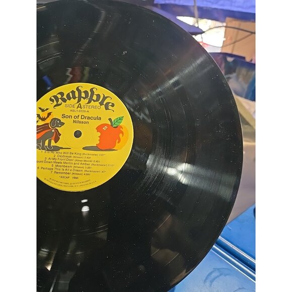 HARRY NILSSON Son of Dracula 1972 Rapple W/ Iron-on & AUTOGRAPHED - Picture 8 of 16